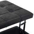 Harrison - Coffee Table Storage Ottoman - Distressed Black on Sale