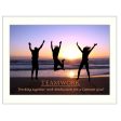 Teamwork  By Trendy Decor4U, Printed Wall Art, Ready To Hang Framed Poster, White Frame Hot on Sale