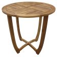 HERMOSA 27.5   CIRCULAR WOOD TABLE For Sale