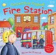 Miles Kelly: Convert Playbook Fire Station [2016] hardback Online Sale